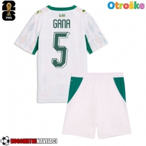 Otroške Nogometnih dresov Senegal Idrissa Gueye #5 Domači SP 2026 Kratki rokavi (+ hlače)